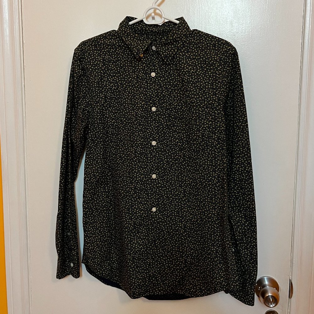BUNDLE 3/$40 - Club Monaco - Men's Slim Fit Floral Shirt - Small